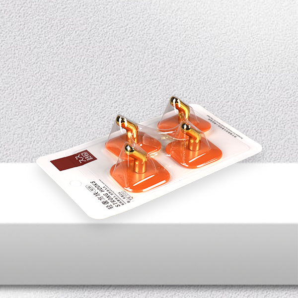 Model GH-2121 Luxury Cube Traceless Adhesive Hooks (4-pack) M.16 JPDB