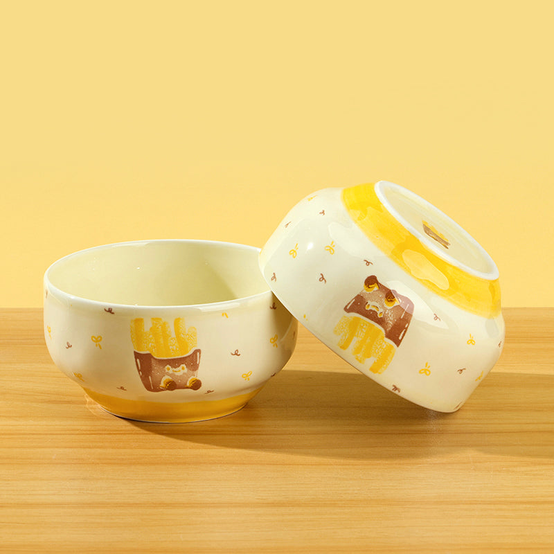 Yingshanhong 4.6-inch Zhiyue Bowl (French Fries) M.18