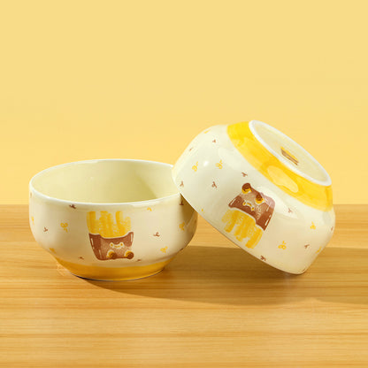 Yingshanhong 4.6-inch Zhiyue Bowl (French Fries) M.18