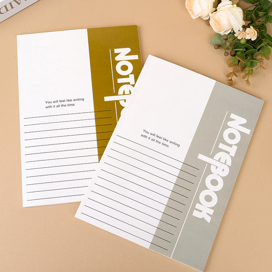 Zhongxuan B5 Office Notebook 90g Thick Paper Multi-Functional Pages for Business Records 176*250mm M.81