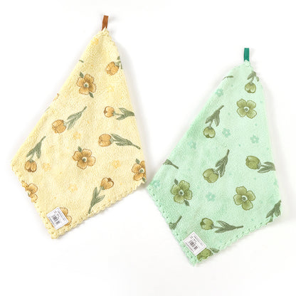 8350 Four-Petal Flower Scarf (35*35) M.22