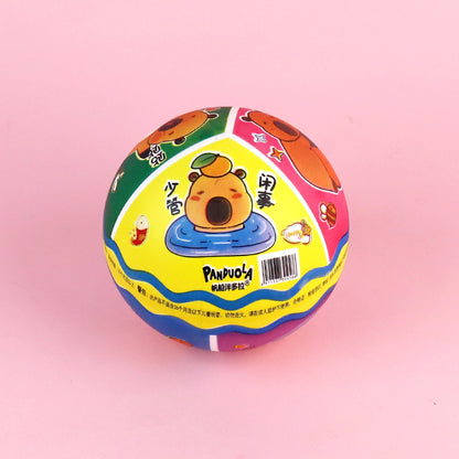 Bola de 5 pulgadas con estampado de capibara 310 JPDB 