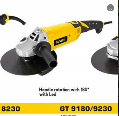 180MM Angle Grinder (with rotation and carbon brush light) M.32