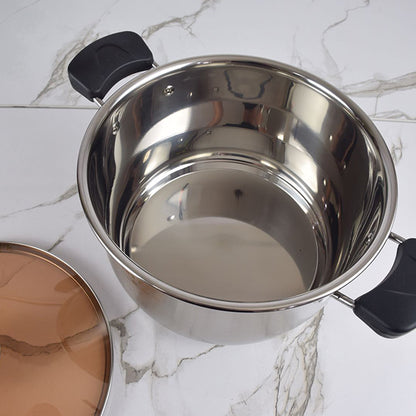 24cm Composite Steel Steamer and Soup Pot Model 2472 M.61 JPDB