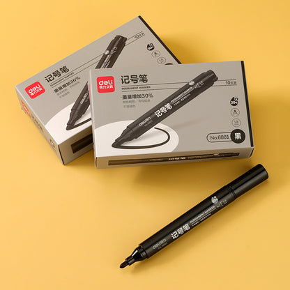 Delistar 6881 Marking Pen (Black) (Single Piece) M.82