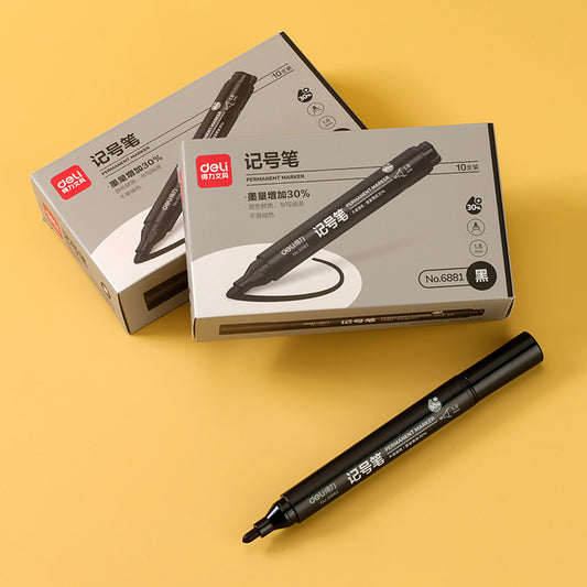 Delistar 6881 Marking Pen (Black) (Single Piece) M.82