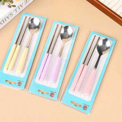 JX212 Spoon & Chopsticks 2-Piece Set M.66
