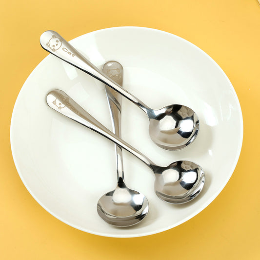 YLZ-1396 Cat-Shaped No.2 Round Spoon M.66