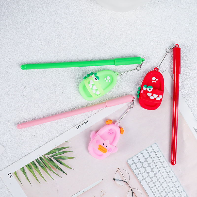 Creative Cartoon - character PVC Pendant Gel Pen M.82