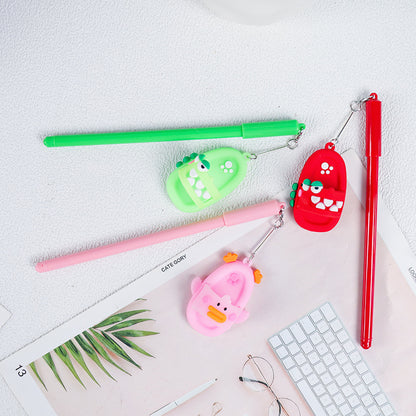 Creative Cartoon - character PVC Pendant Gel Pen M.82