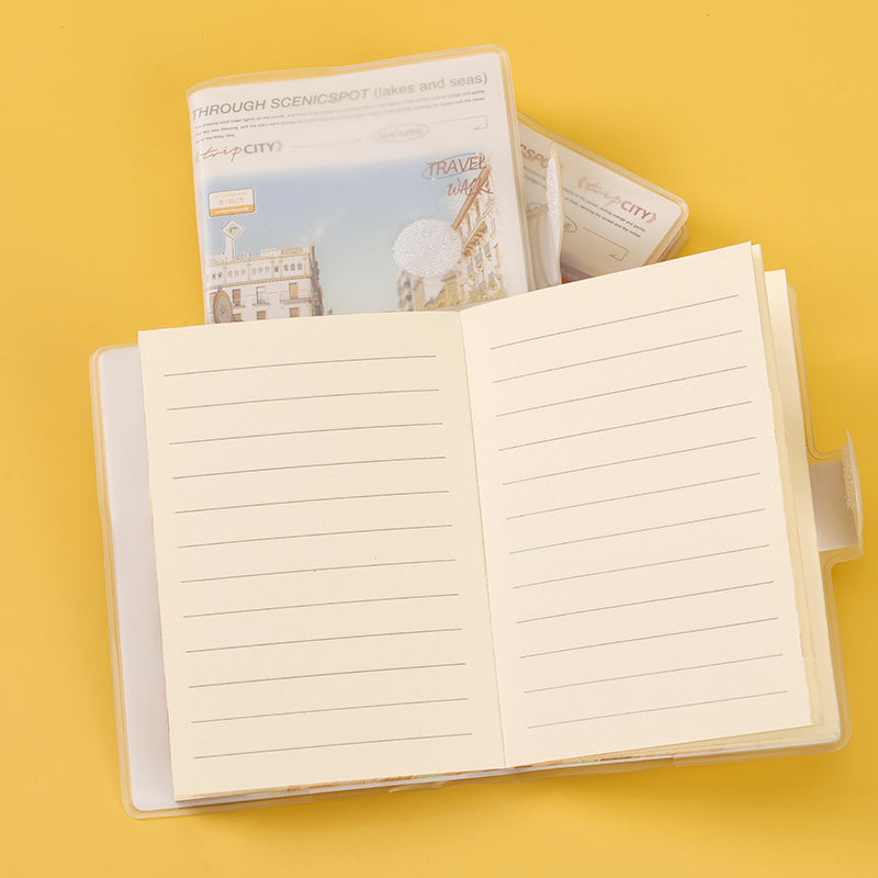 Youcui 100K Crystal Glue-Bound Notebook sj1070 Thick Paper Waterproof Cover School Office Supplies M.81