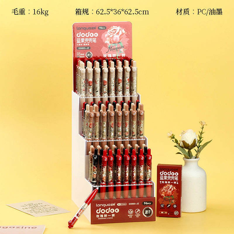 Impresionantes bolígrafos de gel Languo CG001 - JZ Click-action para resolución de problemas, ¡en expositor! Estos bolígrafos son imprescindibles para la preparación de exámenes, y se exhiben de forma visible para facilitar su acceso. M.82