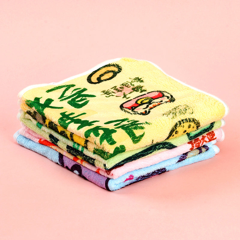 8140 Auspicious Meaning Scarf (35*35) M.22