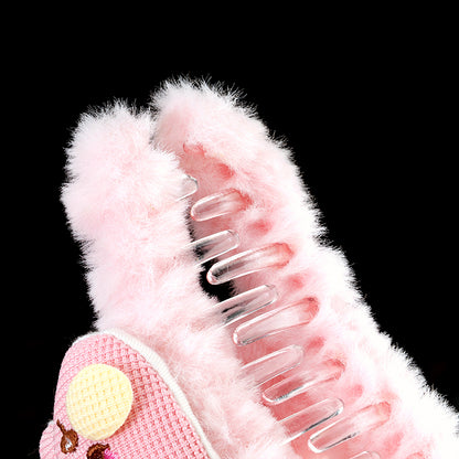 M42 4.33 Inch Large Paw with Plush Blush Cartoon Design