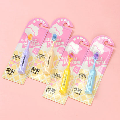Yage Kids Giant Toothbrush Extra Soft Elastic Bristles 4 - 12 Years Old Large Head Gum Care M.14