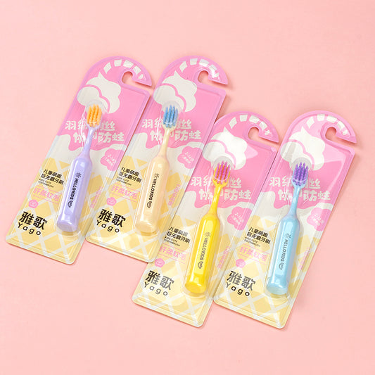 Yage Kids Giant Toothbrush Extra Soft Elastic Bristles 4 - 12 Years Old Large Head Gum Care M.14