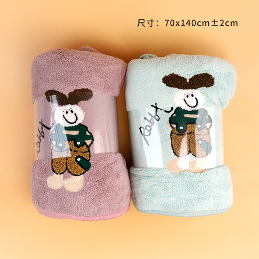 M.25 JPDBDenim Rabbit Bath Towel