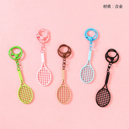 Mini Alloy Badminton Racket Bag Charm M.41 M.46 M.72