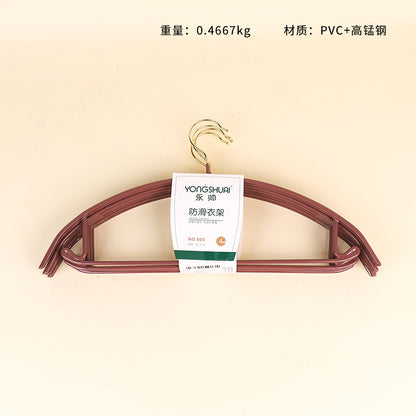 Model 605 Non-Slip Clothes Hangers (4-Piece Set) M.15 JPDB