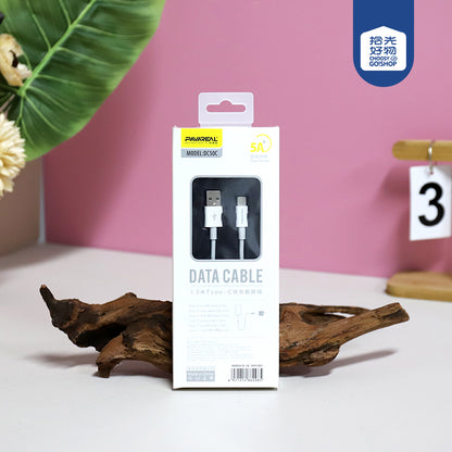 DC50C Letv 1.3m Cased Cable for Huawei - SCP 66W Fast Charging Compatible A.12 JPDB