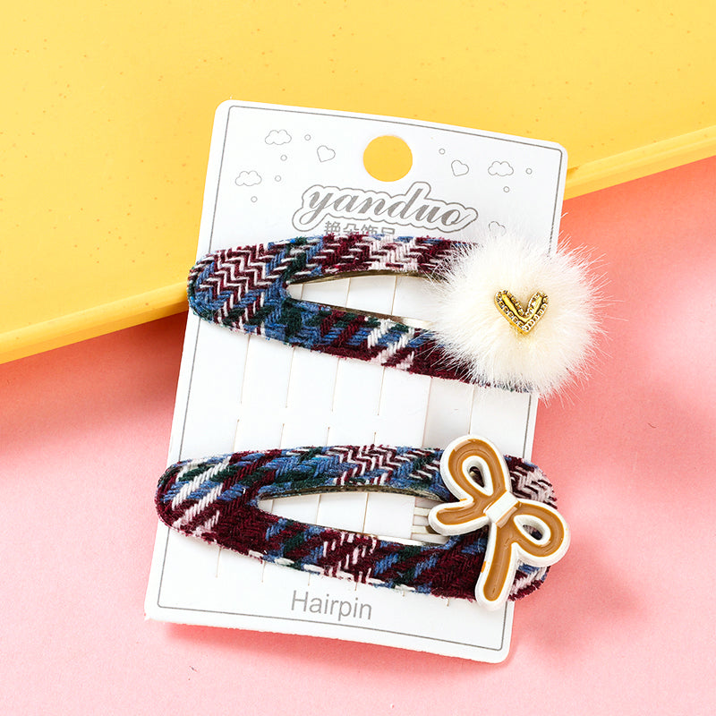 M42 Chanel - style Pom - pom Accessory Bobby Pins in a Box