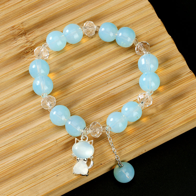 Simple Cat's Eye Cat Bracelet  M.43