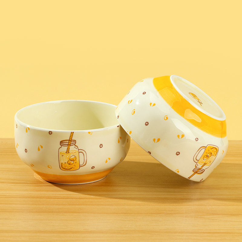 Yingshanhong 4.6-inch Smart Joy Bowl (Lemon Ice) M.18