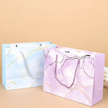 1013 Medium Gift Bag (Horizontal) with Ribbon 24.5*19.5*9.5 M24 M.73