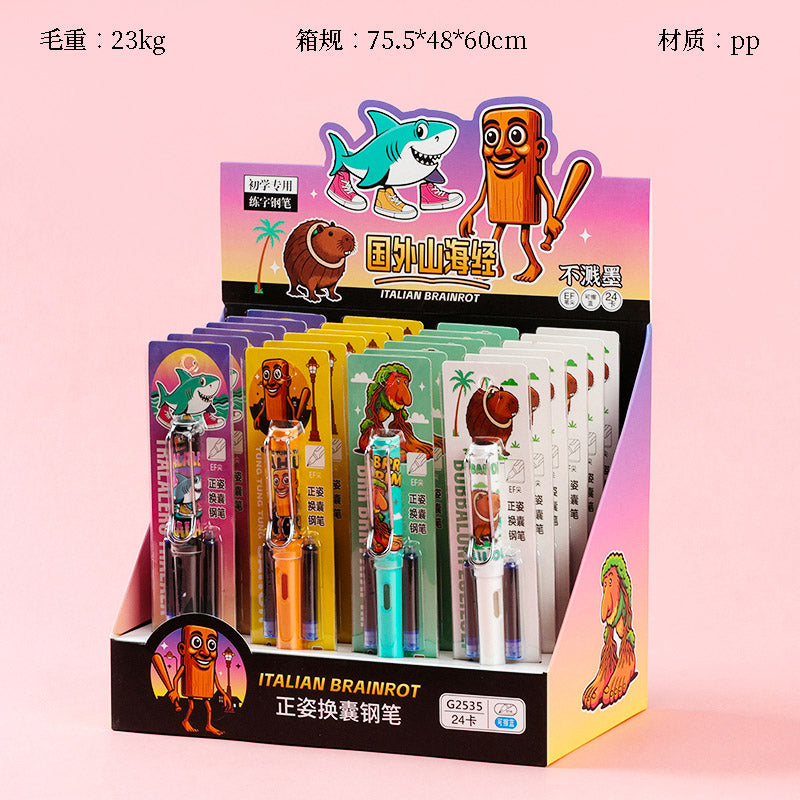 Premium G2535 AI Mythical Creature Fountain Pen M.82