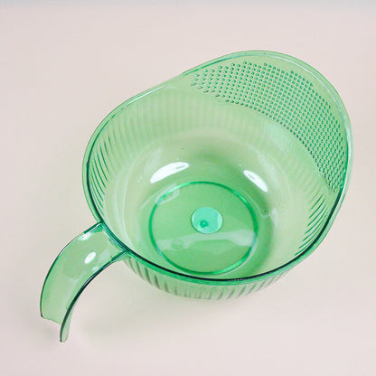 6088 Transparent Rice Washing Basket M.20