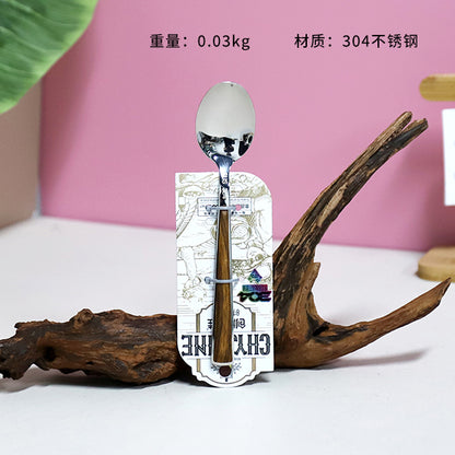 TF - 2105 304 Stainless Steel Medium Comfort Pointed Tip Spoon M.66 JPDB