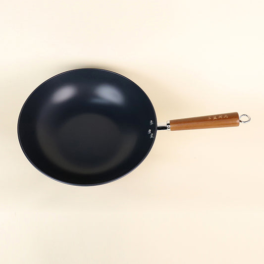 32cm Elegant Uncoated Flat-Bottomed Pot M.61 JPDB