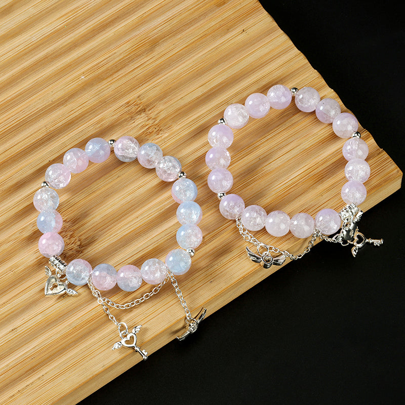 Ice Soul Angel Concentric Lock Bracelet  M.43