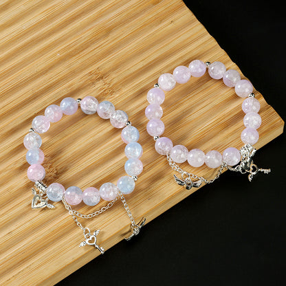 Ice Soul Angel Concentric Lock Bracelet  M.43