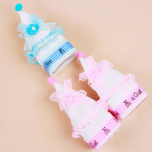 0915-10 Bowknot Flower Lace Jewelry Box M24