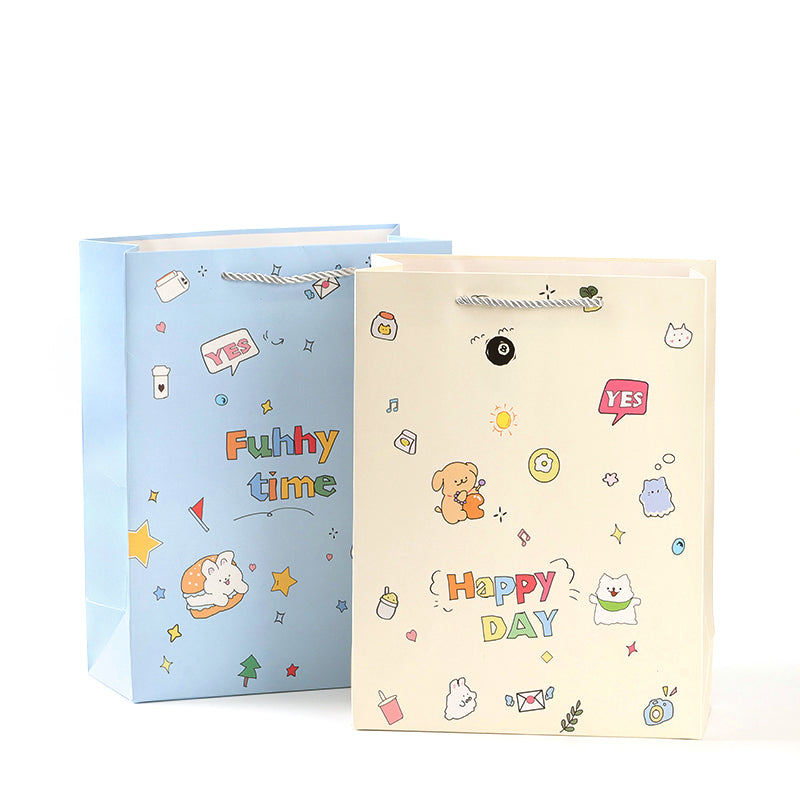 ST511-14 Large Happy Party Gift Bag (Vertical) 25*11.5*33 M24 M.73