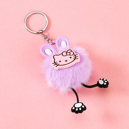 Hello Kitty Pom-pom Dangling Leg Bag Charm M.41 M.46 M.72