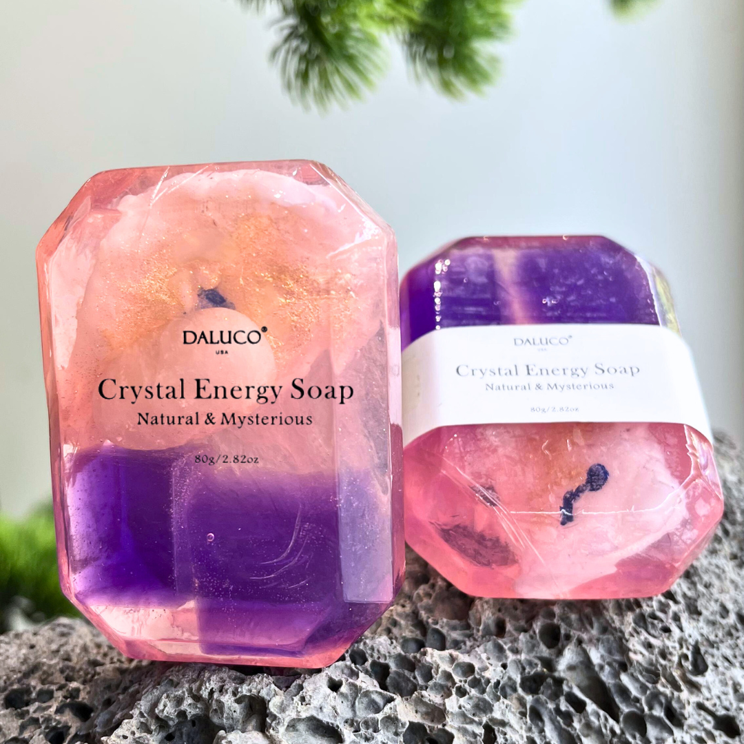 Crystal Energy Soap Handcrafted Soap Creative Artwork Soap