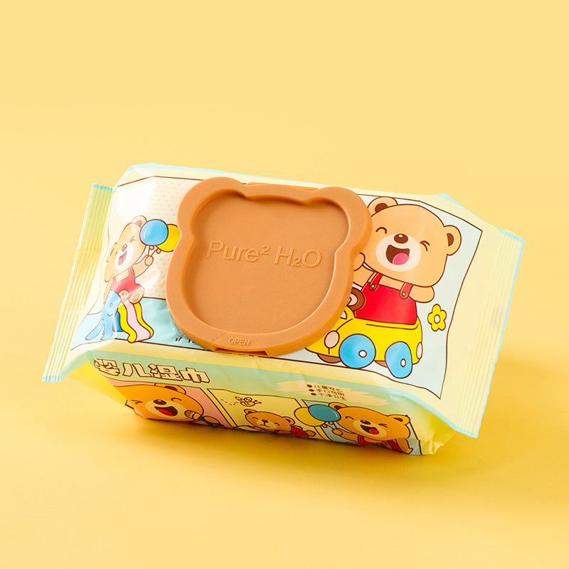 HR-2580 Happy Bear Wet Wipes (60 pieces) M28 M.21