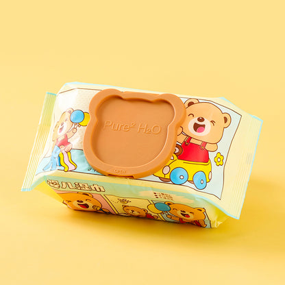 HR-2580 Happy Bear Wet Wipes (60 pieces) M28 M.21