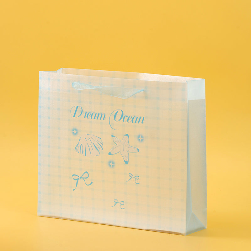 XX-PP6825 Marine Glitter Large Gift Bag (32*25*7.5 horizontally) M24 M.73