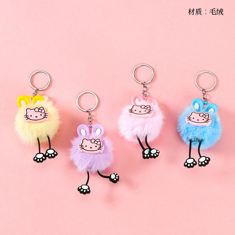 Hello Kitty Pom-pom Dangling Leg Bag Charm M.41 M.46 M.72