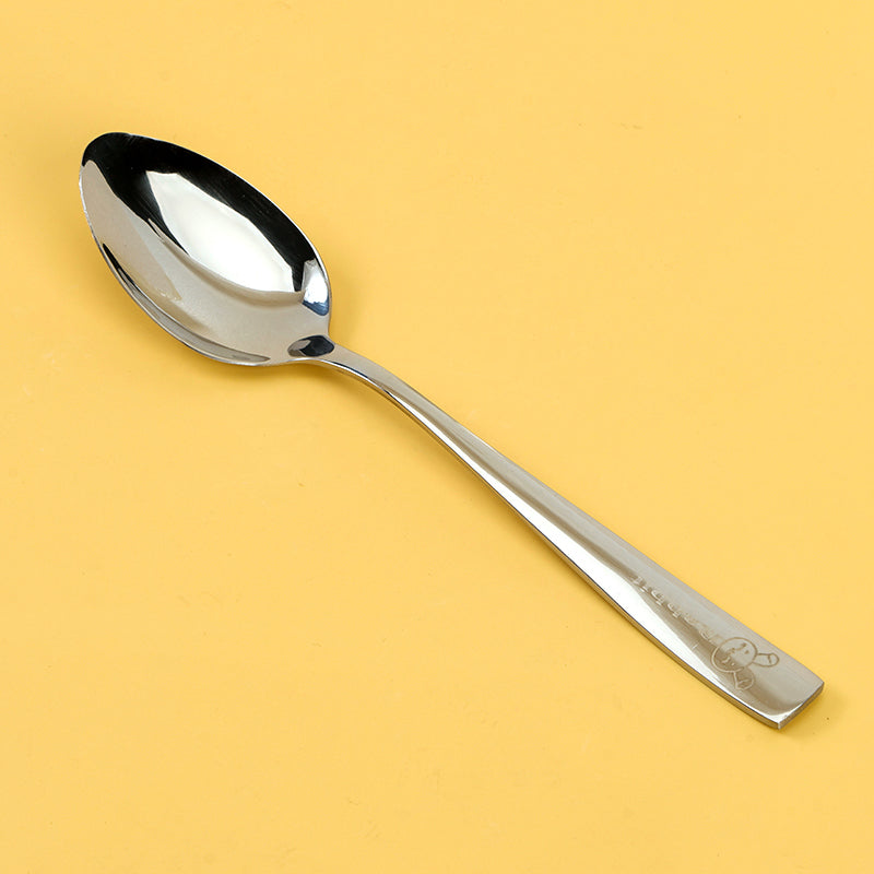 YLLZ-1747 Rabbit-Shaped Square-Handle No.2 Pointed Spoon M.66