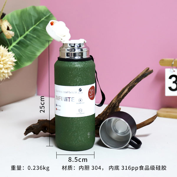 QXSD5387 Full Stainless Steel Stew Teapot Vacuum Insulated Mug (800ml) M.26 JPDB