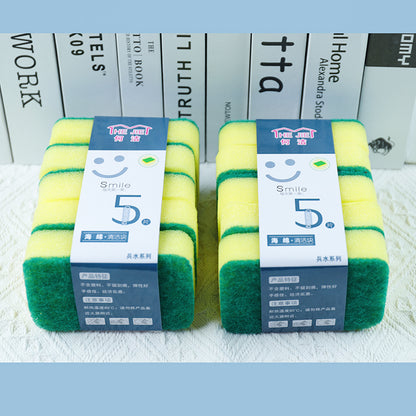 He Jie's five white cleaning cloths M13