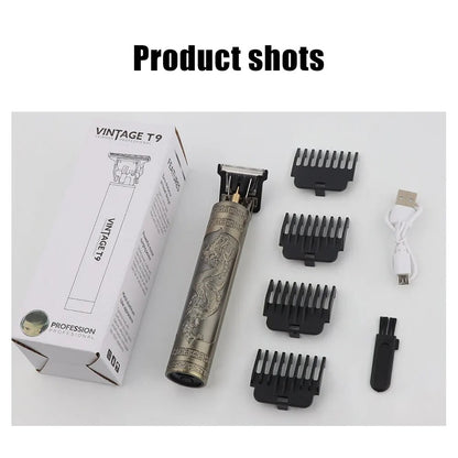 Vintage Electric Hair Clipper Shaver  Professional Barber Trimmer for Men