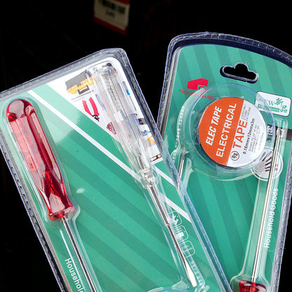 M.31-three - piece set of screwdriver and electrical tape