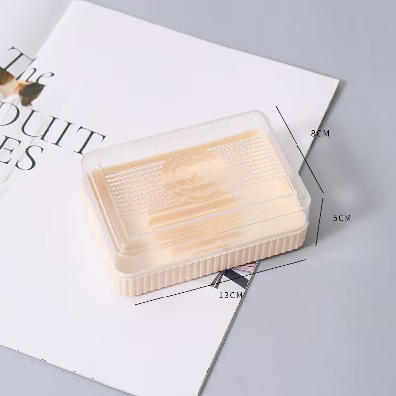 6870-1 square soap box with lid M.14