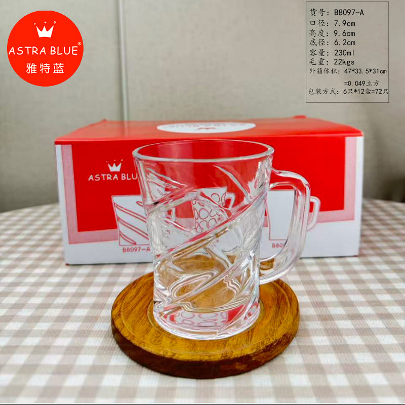 Yatelan B8097-A Glass Cup with Handle  M.17 M.65