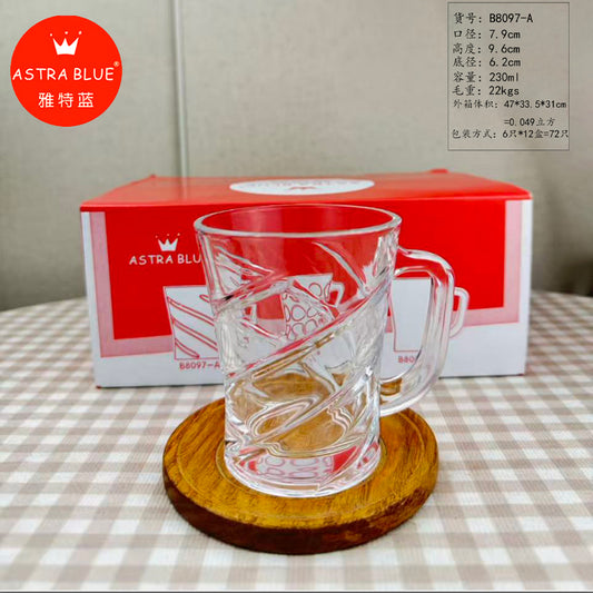 Yatelan B8097-A Glass Cup with Handle  M.17 M.65